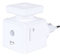 ipuro - Enchufe eléctrico con sensor de movimiento y luz ambiental - Enchufe aromático recargable con 3 niveles - Innovador ambientador para el enchufe - Conector de aroma para las fragancias