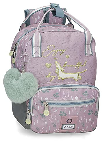 Enso Beautiful Day Vorschulrucksack Anpassbar an Lila Trolley 23x28x10 cm Polyester 6,44L