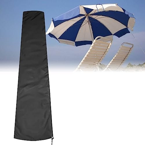 FERKAP Funda para Sombrilla De Playa Funda Parasol De Patio Funda Protectora para Sombrilla Impermeable para Sombrilla De Tela Oxford 210D Antirrayos, Resistente A La Rotura (Tamaño : 220x30/50cm)