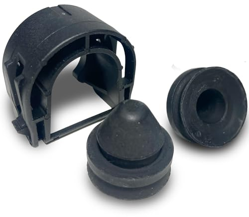 Set med 2 fästanordningar radiatorfäste + flänsstöd, radiatorhalsband, kompatibelt med C2 C3 I II AIRCROSS C4 C5 C6 C8 DS3 JumpY III 207, 208, 301, 407, 508, 607, 1007, 2008 EXPERT III 13. 12A4 1312A3