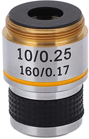 Lente Obiettivo Acromatico di Trasmissione Ad Alta Luce, per Microscopio a Filo 20 Mm Standard Obiettivo con Imaging più Luminoso (10/0.25)