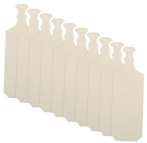 AUTSUPPL 10 pezzi Mini Taglieri in Legno per Artigianato Piccoli Taglieri con Bordi Lisci per DIY Graffiti Resistenti e Facili da Pulire per Servire Formaggi Affettati e Frutta