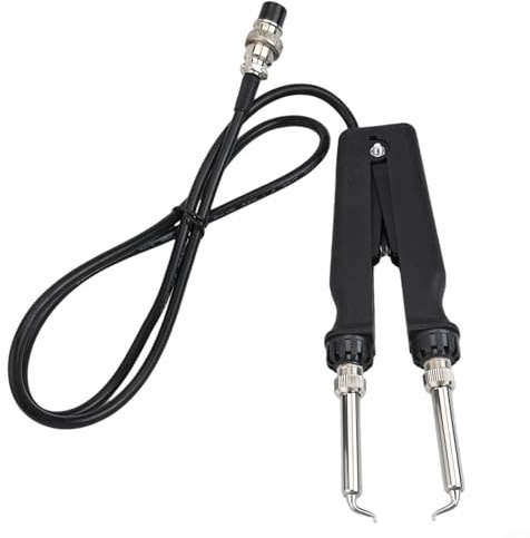 Pinzetta a doppia pinza per saldatore 902, ESD e strumento di saldatura con pinza a riscaldamento rapido, maggiore efficienza per circuiti stampati