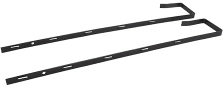 Gutol Juego de 2 Ganchos para Espejo de Puerta, Juego de suspensión Ajustable, Soportes de Puerta Resistentes para casa, apartamento y Dormitorio