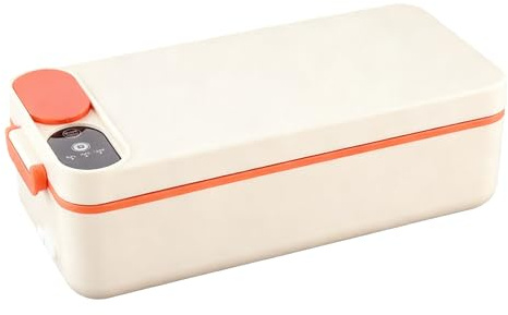 Ekoama Boîte à déjeuner rechargeable sans fil portable avec affichage numérique pour garder au chaud les repas de voyage en voyage