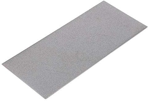 Quadraticher Polier Schleifstein Diamant, Dünnes Quadrat Messerschleifer, Verschleifsfest für Messer und Scheren schärfen Körnung 80 bis 3000 (150 Grit)