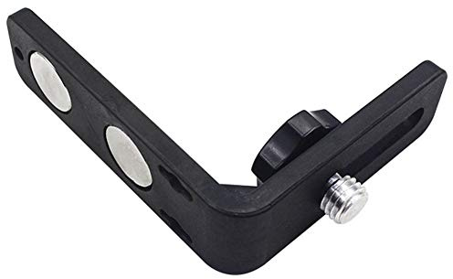 Soporte magnético de nivel láser en forma de L para láseres Topcon, Spectra, Leica, Bosch, Hilti y Dewalt