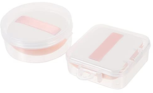 POPETPOP Éponge de Maquillage Visage Réutilisable en Polyuréthane Hydrophile 2pcs Ruban, Facile à Nettoyer, pour Usage Voyage et Maison