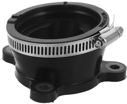 MOTHNUR Flangia di Ricambio per Collettore di Aspirazione Aria, Adattatore Soffietto Carburatore in Plastica e Lega Resistente alle Alte Temperature, Manicotto per Sostituzione Rapida,