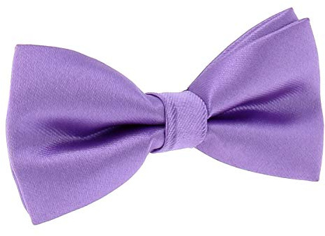 SHIPITNOW Herrfluga – 30 färger – herrfluga bröllop, fest – satintyg, enfärgad – förbunden, Lavendel (lila)