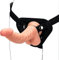 Strap On Dildo Harness Kit Realistic Dildo with Wearable, Hands-Free Suction Cup Adult Sex Toy, Adjustable Harness Silicone Anal Plug for Couple, Lesbian Sex Fun- 9.0 Inch