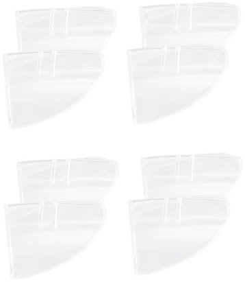 DOITOOL 4paare Schutzbrille Seiten Mit Brillenflügel Aus Tpu-material Seitenschutz Für Brillen Flexibler Brillenschutz Mit Einzelloch Leicht Und Angenehm Zu Tragen