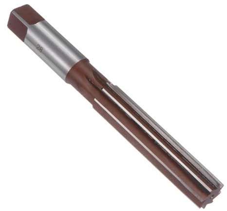 sourcing map Hand Reamer 28mm Alloy Tool Steel H8 8 Straight Flutes Hand Milling Cutter Tool Metric Reaming Drill Bit for Metal