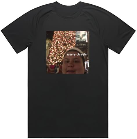 Merry Christmas! - Funny Merry Christmas T-Shirt - Classic Vine Meme - Funny Christmas Jumper Alternative (S, Black (midweight))