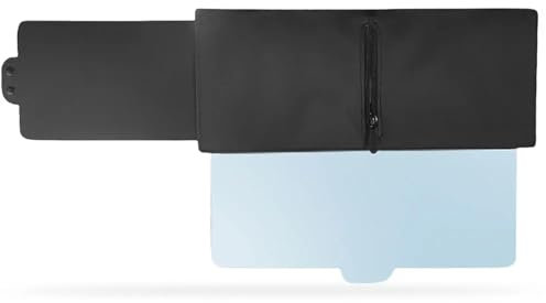 Panneau D'Ombrage Voiture Pare-soleil Polarisé Avec Fermeture Éclair Extension Avec Lentille PC Et Pare-soleil Latéral Filtrant Les UV Pour Une Conduite En Toute Sécurité Pare-Soleil De Voiture(Right)