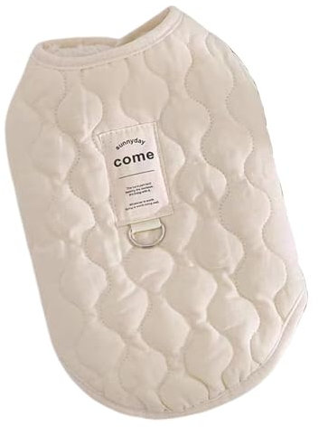 Hunde-Wintermantel, warme Plüschweste für den Winter, winddichte Jacke für Hunde, gepolsterter Haustierpullover für den Innenbereich