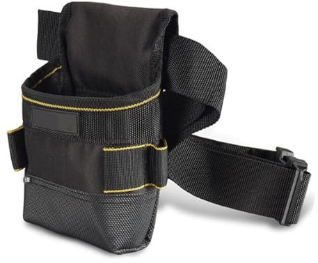 Electrician Tool Belt Pouch - 18 Pockets Heavy Duty Nylon, Adjustable Waist Belt, Compact Size (15x4x22cm) for Easy Carrying, Lightweight Tool Organizer for Electricians, DIY, Professional Use