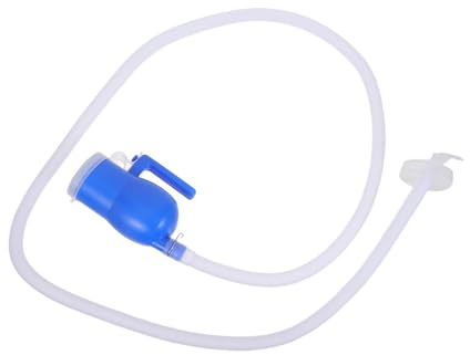 UTHCLO Flacon de Toilette pour Hommes Transparent à Rainures 1,6 M Tube Accessoire, Urinoir Portable en Plastique Réutilisable pour Voyage, Camping et Soins Médicaux