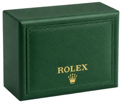 ROUHO Hölzerne Uhrenbox Grün Uhrenorganizer Einzel Armbanduhrenhalter Cremefarbener Innenraum Displaykissen für Rolex Submariner