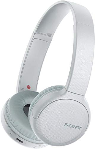 Sony WH-CH510 Casque Sans Fil Bluetooth avec micro intégré et appels mains libres - Blanc, Taille Unique