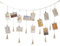 AIYONG Decoración de Pared de Foto, DIY Marcos de Fotos para Colgar Fotos, Boho Cuerda de Fotos con Borla, Macramé para Decoración del Hogar, Fiesta de Boda, Guirnalda (100 cm x 70 cm)