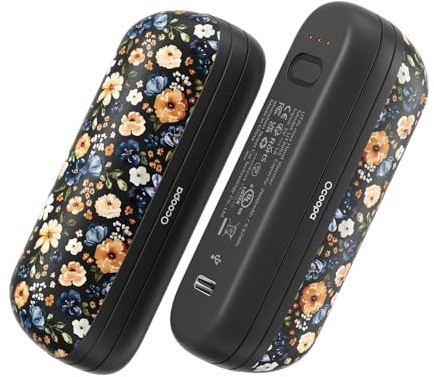 OCOOPA 2 in 1 Magnetic Rechargeable Hand Warmers, UT2s Mini Electric Handwarmers 2 Pack, Split USB-C, Reusable Portable Pocket Heater, Raynauds, Golf, Christmas, Tech Gifts for Women Men