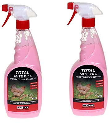 Net Tex Ready to Use Total Mite Kill Liquid 750 ml (2 Pack)