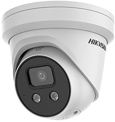 Hikvision DS-2CD2346G2-ISU/SL (2.8 mm) IP Turret Surveillance Camera 4 Megapixels Pack of 1