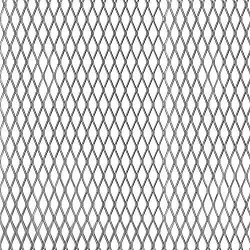 Alberts 497255 - Chapa de metal expandido (acero, 250 x 500 x 1,2 mm, 2 unidades)
