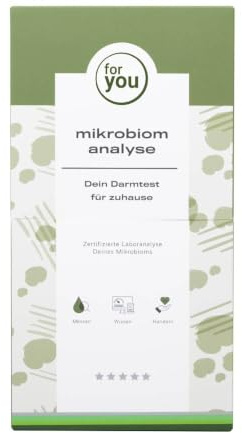 for you Mikrobiom-Analyse für Zuhause – Darmtest zur Bestimmung von Mikrobiom-Vielfalt, 81 Bakterien & Pilzen, Enterotyp – Laboranalyse mit Empfehlungen