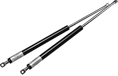 ZJCNHY 2pcs 530mm 600-1200N Shock Lift Strut Support Bar Gas Spring Lift Up Pneumatic Support For Fit Use For Ottoman Storage Bed Car Boat Bus Bonnet Gas Springs (Color : 1200N)