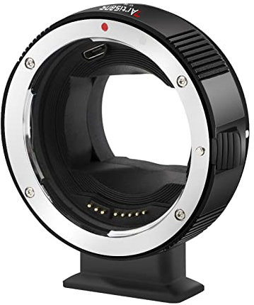 7artisans EF-SE Lens Adapter Auto-Focus Lens Converter Ring Compatible for Canon EF/EF-SE Lens and Sony E-Mount Camera for Sony A6400, A7M3, A7M4, ZVE10