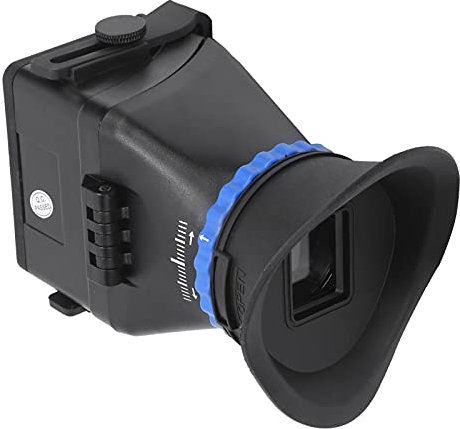 Kamera-Sucher mit 3,0-facher Vergrößerung, Weichgummi-LCD-Bildschirm, Videokamera-Sucherlupe, Passend für DSLR-Kameras mit 3-Zoll- und 3,2-Zoll-Bildschirm, mit 1/4-Zoll-Schraube