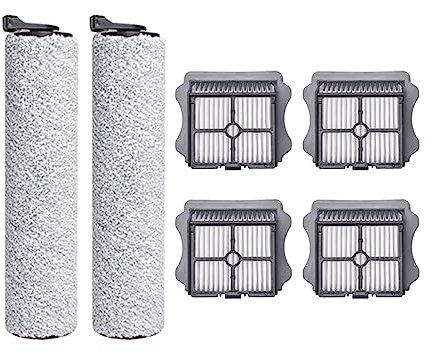 Aspirapolvere Serbatoi Dell'acqua Con Copertura Originale Della Spazzola A Rullo. Compatibile Con Tineco Floor One S5, Accessori For Aspirapolvere A Vapore Umido E Secco, Filtro Con Spazzola A Rullo (