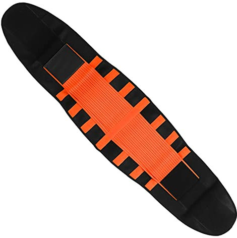 NDNCZDHC Rückenstützgürtel, Tragbare Stütze Für Den Unteren Rücken, Stütze Für Den Unteren Rücken Zum Schutz Der Taille(Orange)