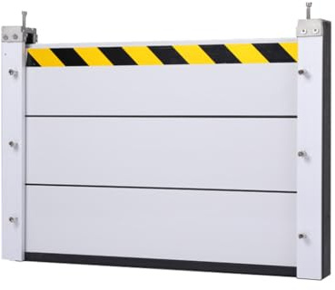 Mobile Hochwasserschutz Barriere Tür,Aluminiumlegierung Hochwasserschutz Barriere auf Türen,Hochwasserschutz Wasserabweiser für Garage/Basement/Haustür/Auffahrt (120×60CM)
