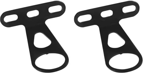 Harilla 2X Fahrradkorb vorne, Feste Halterung, Halterungen, universell, für die Installation des Fahrradkorbs für Mountainbikes