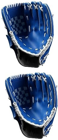 KITANDOVE 2 Stück 10 5 Softballhandschuhe Baseballhandschuhe Handschuh Für Männer Frauen Jugend Infielder Handschuh