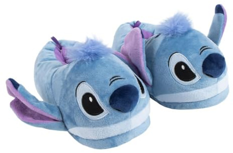 Disney Stitch Lilo&Stitch - Zapatillas de estar por casa para mujer (talla 36-41), color azul