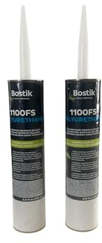 Bostik Fast Set 1100 FS Urethane Adhesive Black 10 oz (2-Pack)