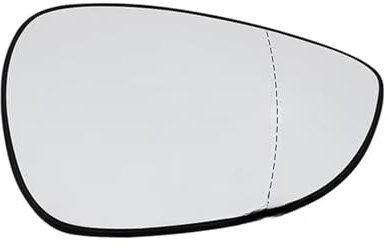 KOEHXJ Verre Rétroviseur pour Fiesta pour MK7 pour 2009-2015 HD Accessoires Automobiles Rétroviseur Latéral sans Chauffage Lentille Miroir Voiture(Right)