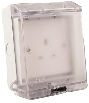 WK Electrical - Weatherproof Outdoor Single Power Socket (Non Switched), IP65 Rated, 13 Amp