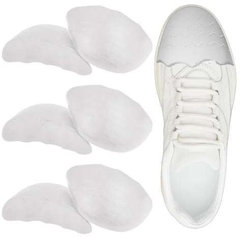 3paires Inserts De Remplissage D'orteils,D'inserts de Rembourrage D'orteils pour Chaussures Lâches,embourrage d'orteil pour ajuster les chaussures,Réducteurs de Taille de Chaussures