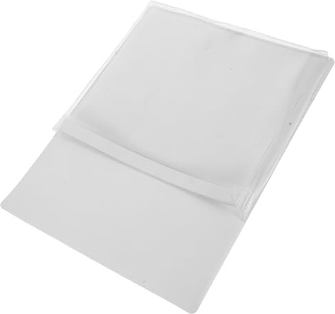 ULTECHNOVO Boîte de Rangement Magnétique pour Réfrigérateur, Organisateur Multifonction Pochette Suspendue Blanche, Support de Rangement Stable pour Bureau Cuisine, Compatible Surfaces