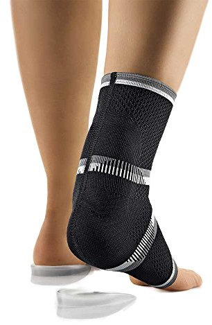 Bort AchilloStabil® Eco Achillissehnen Bandage Fuß Bandage Stütze, schwarz, XL