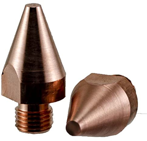 Spot Welder Tips STD 476-040211 for Miller-TT-6, TT-9 and G7 Welding-Tongs - 1 Pair