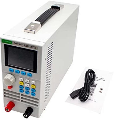 Toplionace ET5410A+ Programmierbare Elektronische 400W DC Last, Batterie Lasttester DC Tester Batterie Innenwiderstandstester 0-150V 0-40A (ET5410A+, USB)