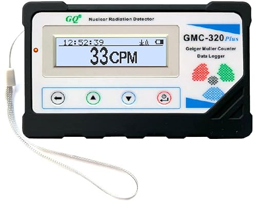 GQ GMC-320Plus Fulfill Nuclear Radiation Detector Meter Test Equipment (PlasticB)