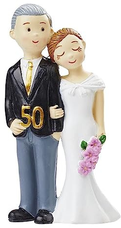 Hobbyfun Pareja de oro 50 años