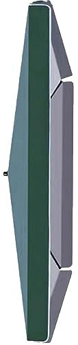 JWW Telo di Ricambio per Ombrellone da Patio Copertura di Ricambio Parasole in Tessuto di Ricambio per Cortile Spiagge Giardino Piscina (Color : Green, Size : 3x3m/10x10ft)